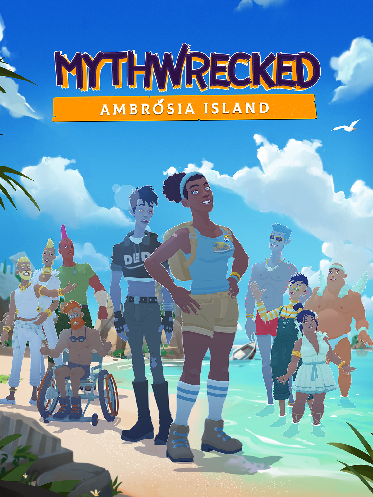 Mythwrecked: Ambrosia Island Cover art